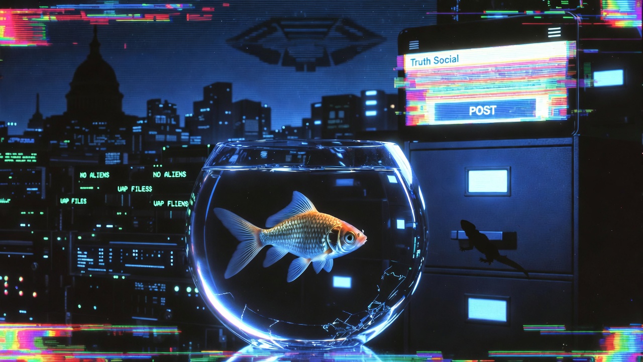 Trump Orders Alien Disclosure. Blip Has Already Checked the Servers.